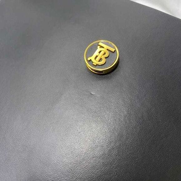 Burberry Black Leather Shopper Bag (Pre-Owned) - Picture 6 of 11